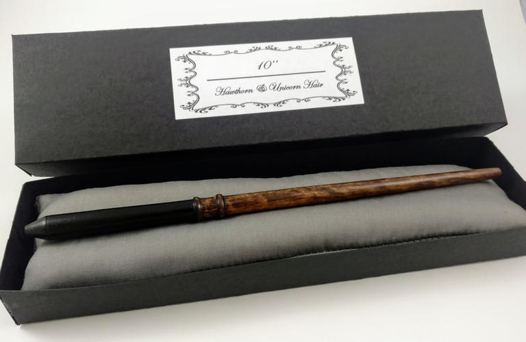 Hand-made Draco Malfoy wand 10inch in length made from hawthorn